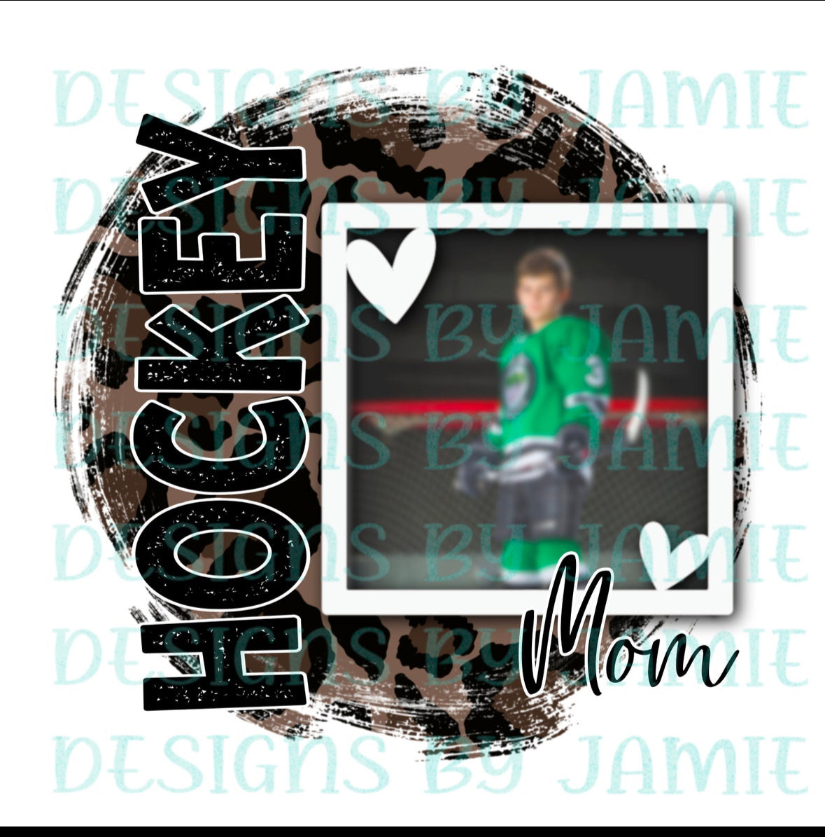 Hockey Mom Custom Picture Apparel