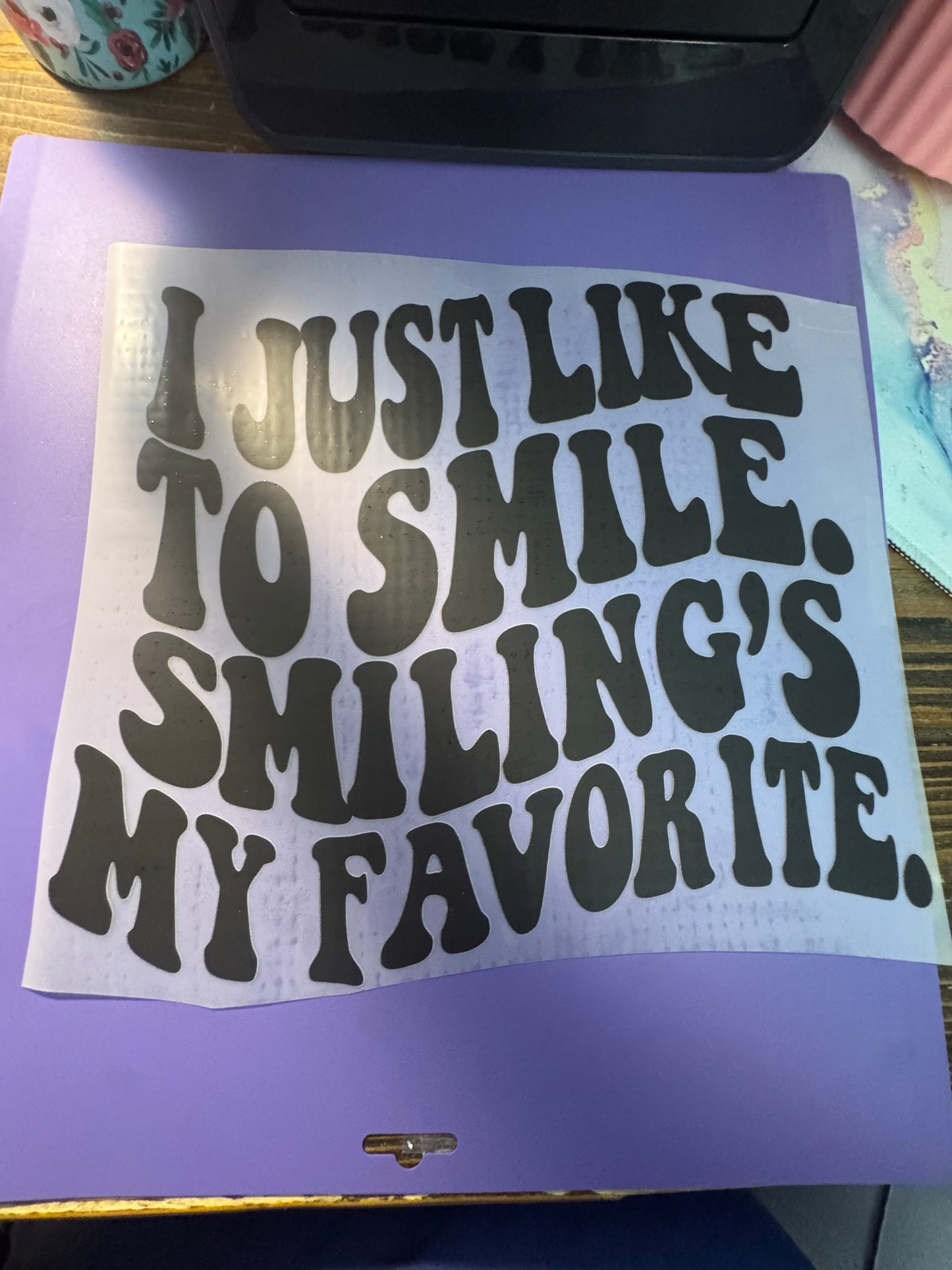 Smiling