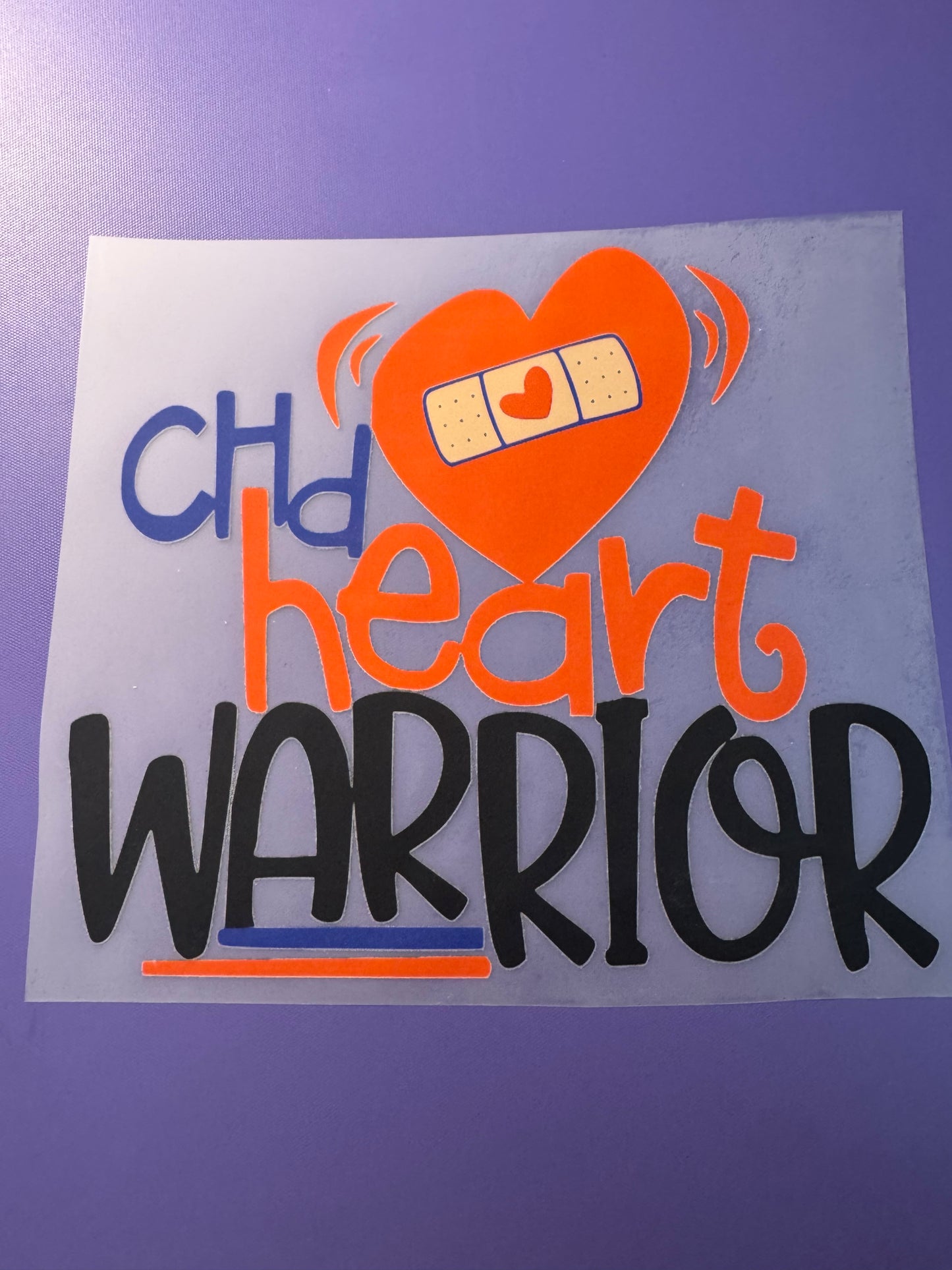 Adult: CHD Heart Warrior