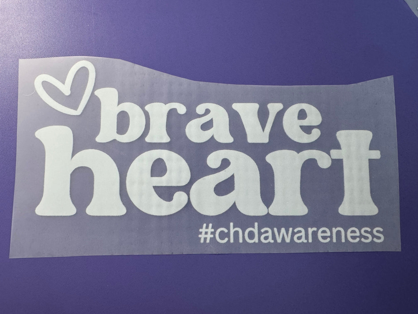 YOUTH: Brave Heart (White Writing)