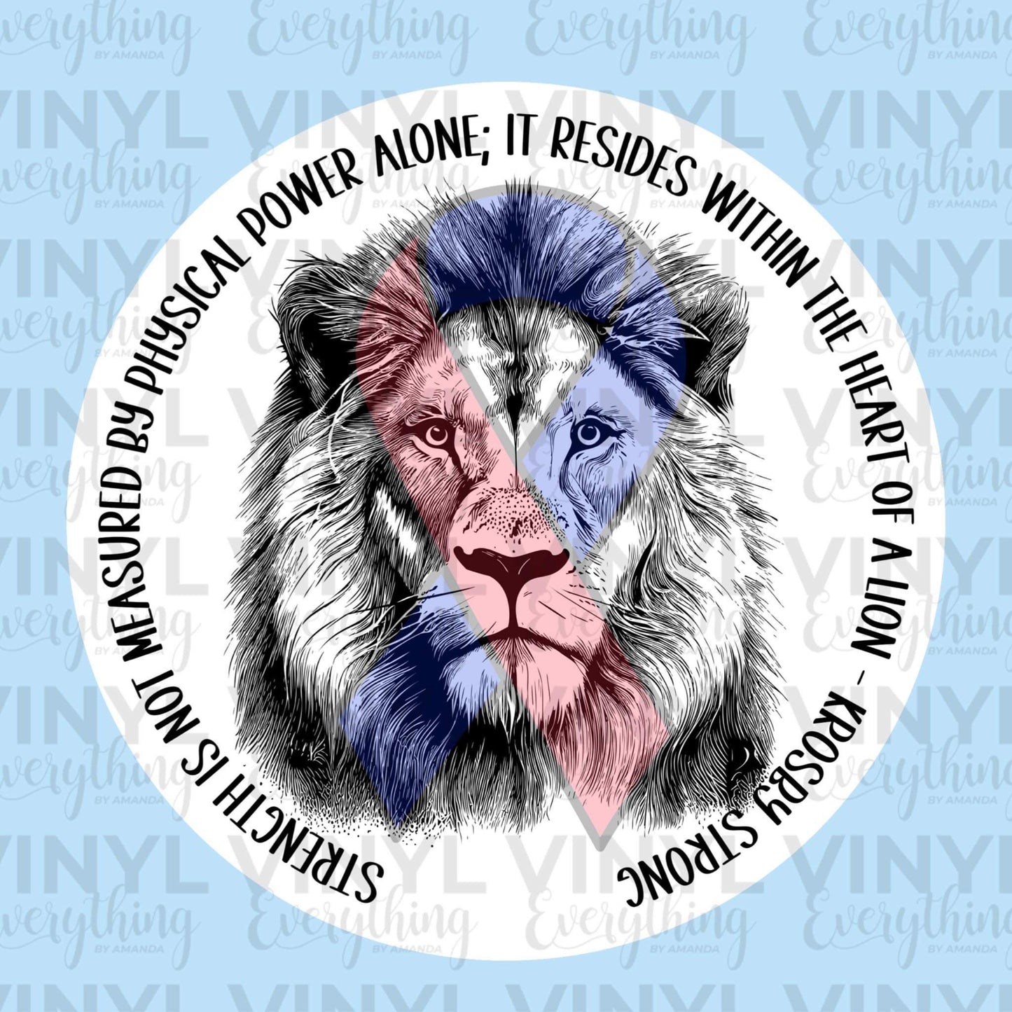 Krosby Strong 3” Vinyl Sticker