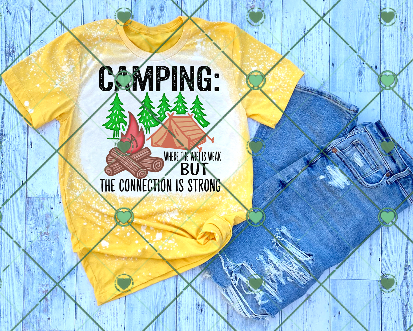 Camping: Where the Wifi is Weak But the Connection Is Strong