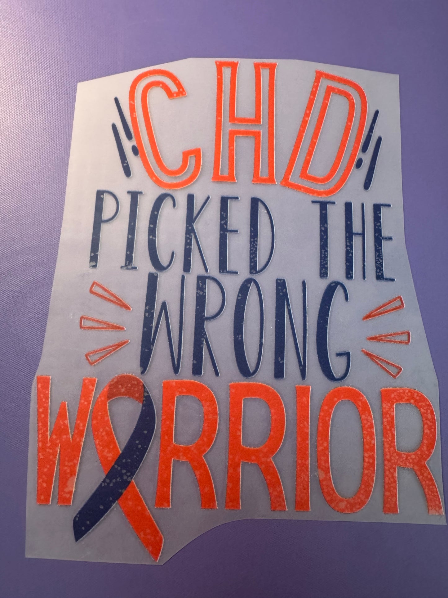 Toddler: CHD Picked the Wrong Warrior