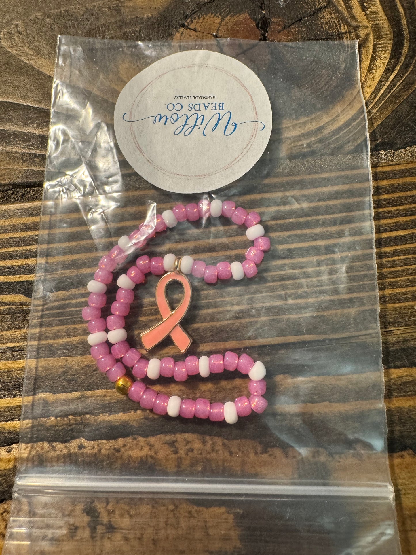Breast Cancer Awareness Bracelet