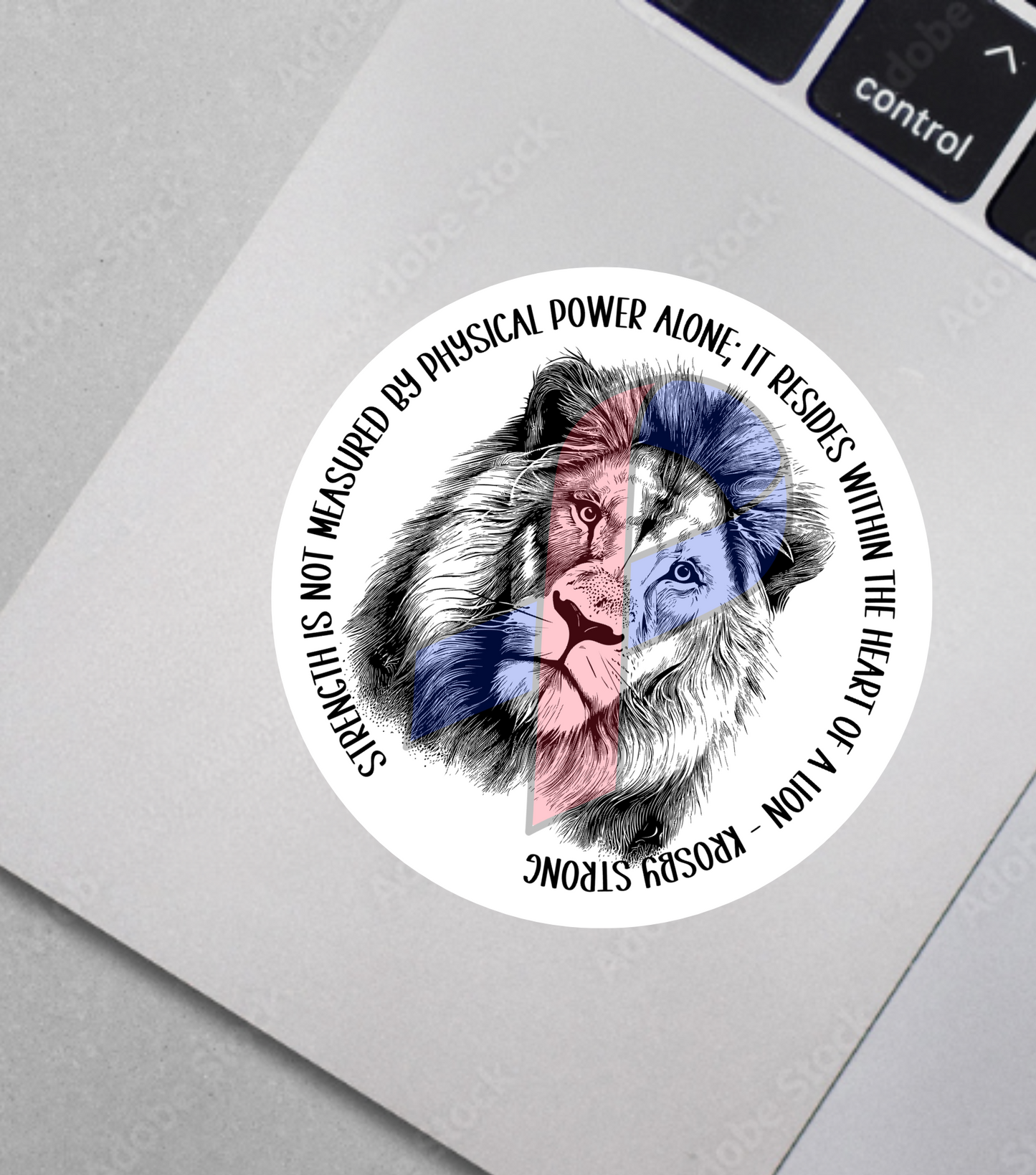 Krosby Strong 3” Vinyl Sticker