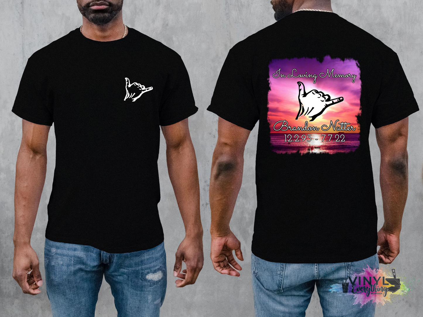 Brandon Nutter Memorial Shirt