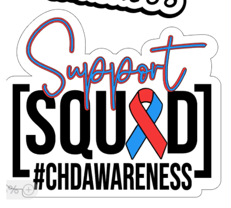 Support Squad 3" Keychain