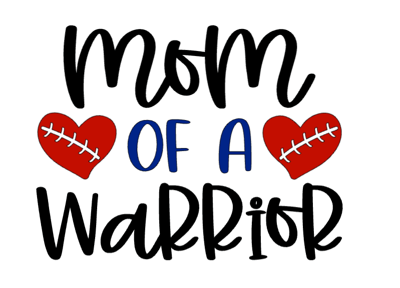 Mom of Heart Warrior Car Decal