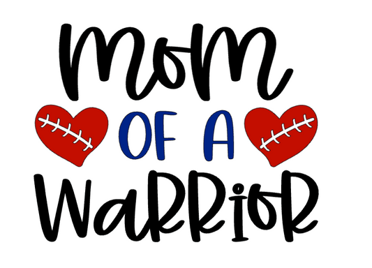 Mom of Heart Warrior Car Decal