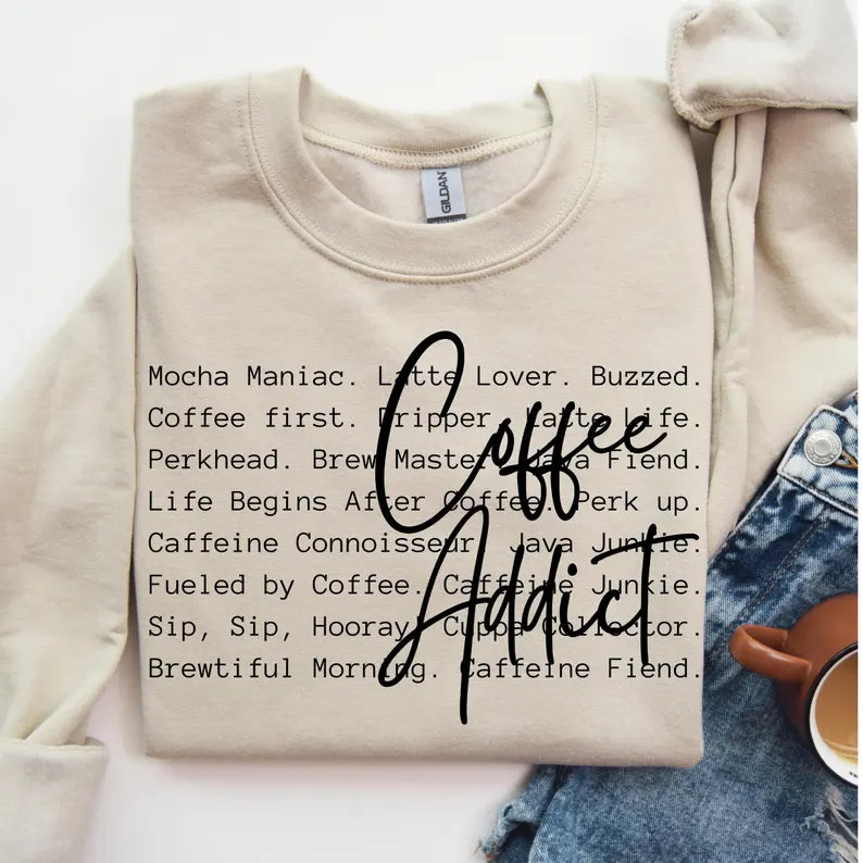 Coffee Addict Words