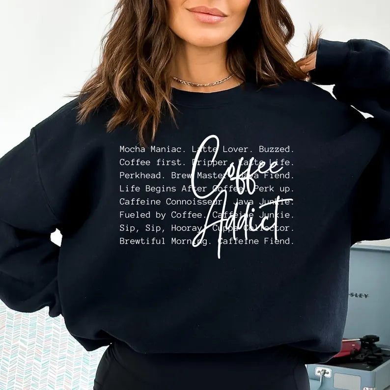 Coffee Addict Words