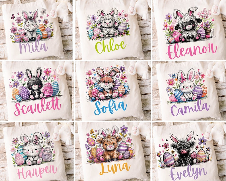 Kids Custom Easter Bag