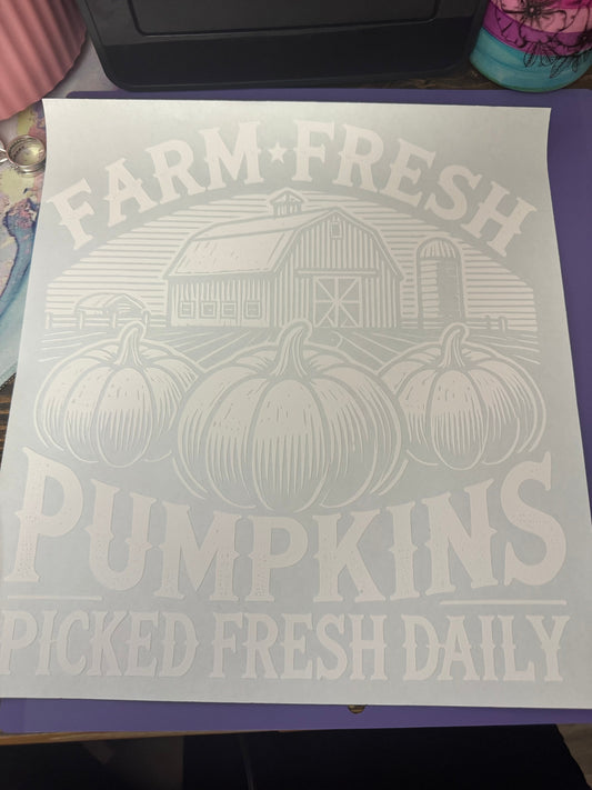 Farm Fresh Pumpkins