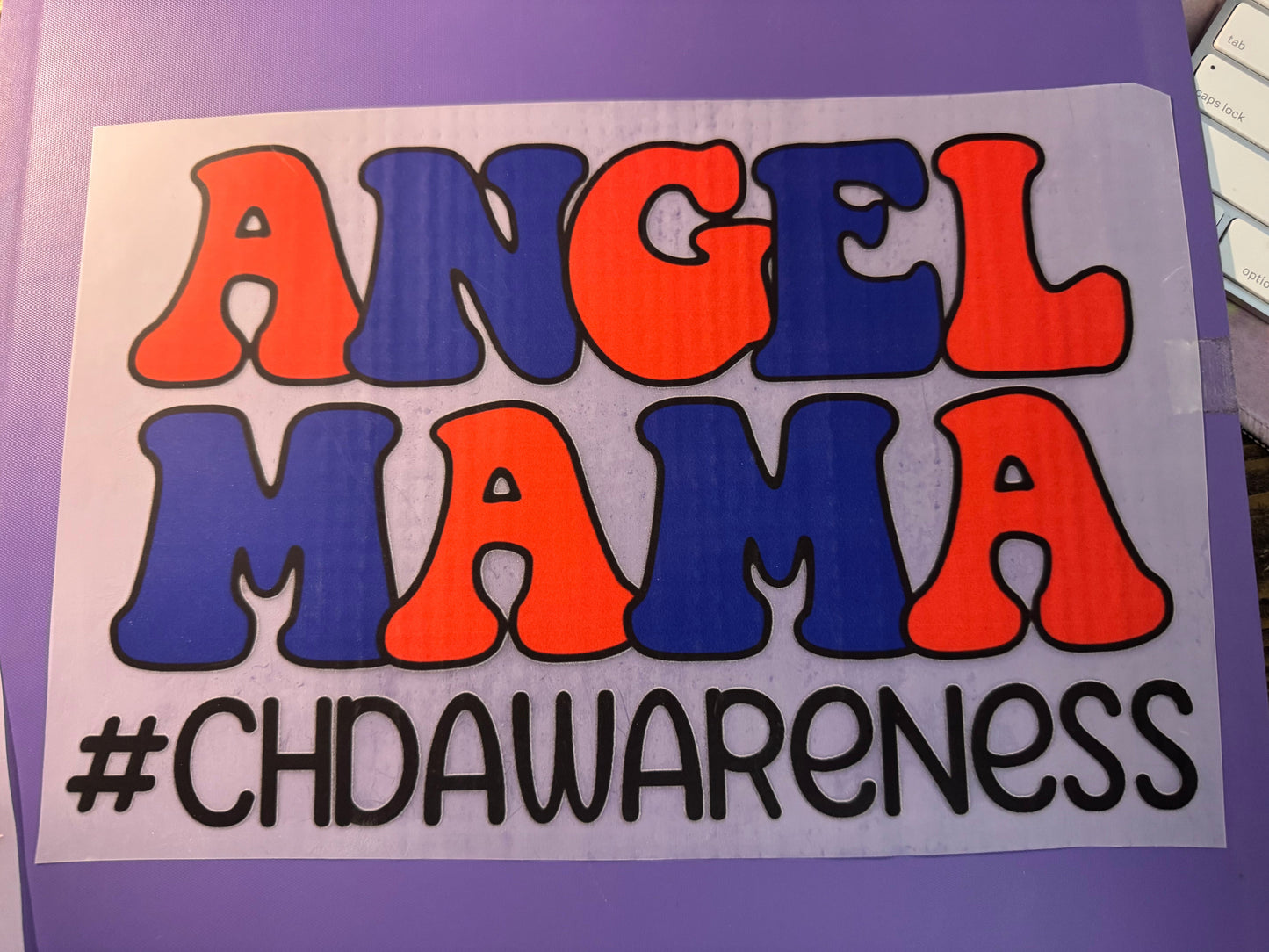 Adult: Angel Mama #CHDAwareness