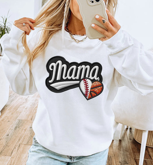 Mama - Split Basketball/Baseball