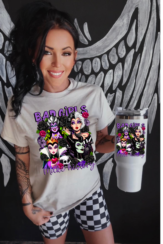 Bad Girls Make History Tumbler Bundle