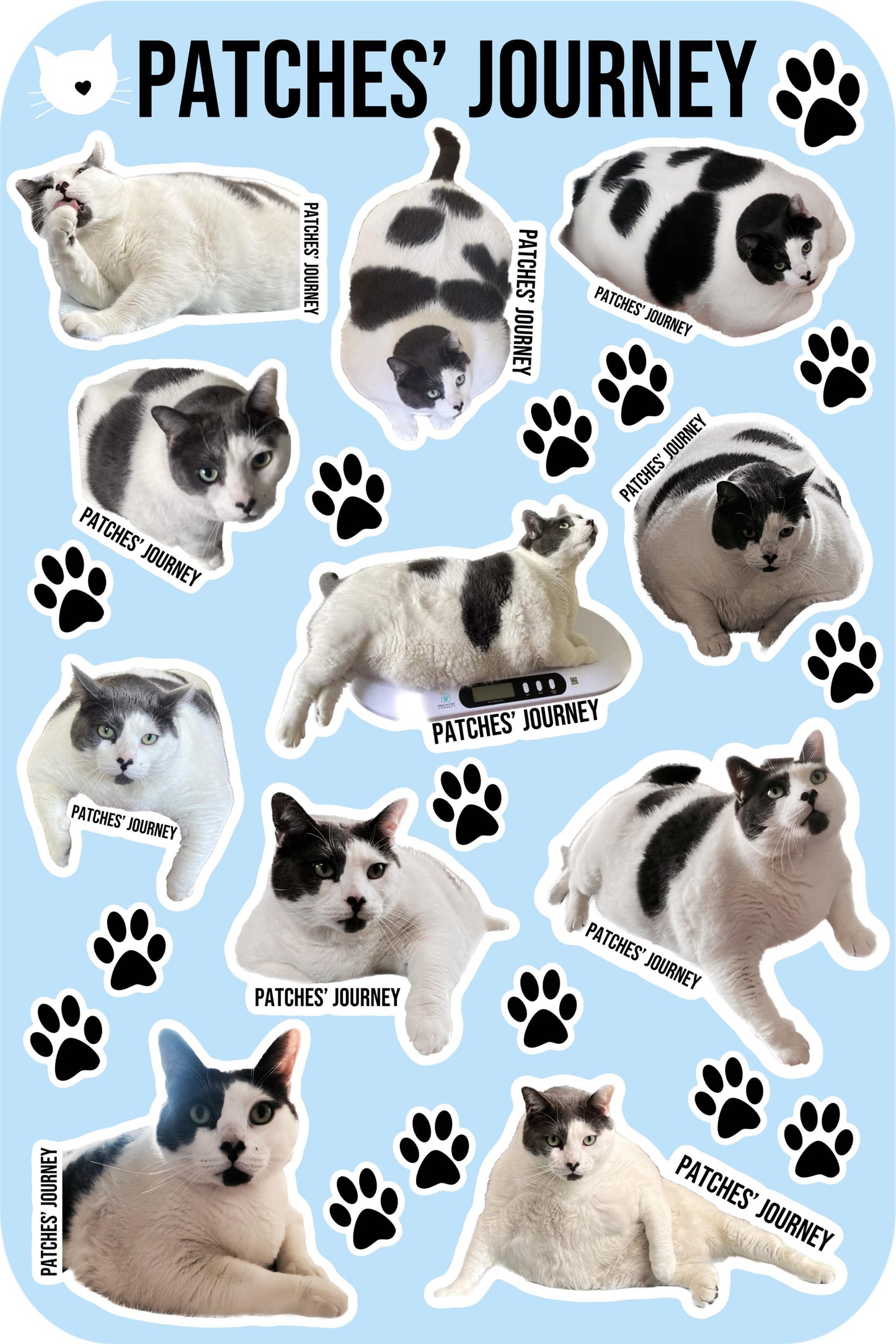 Patches Sticker Sheet