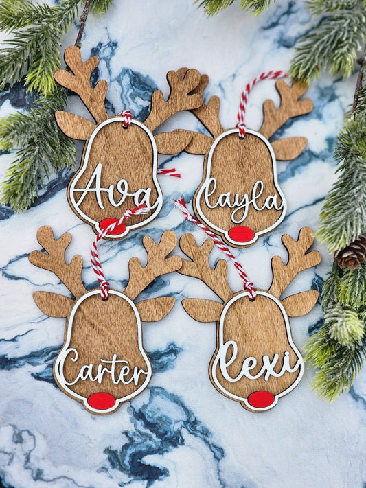 Personalized Rendeer Ornament