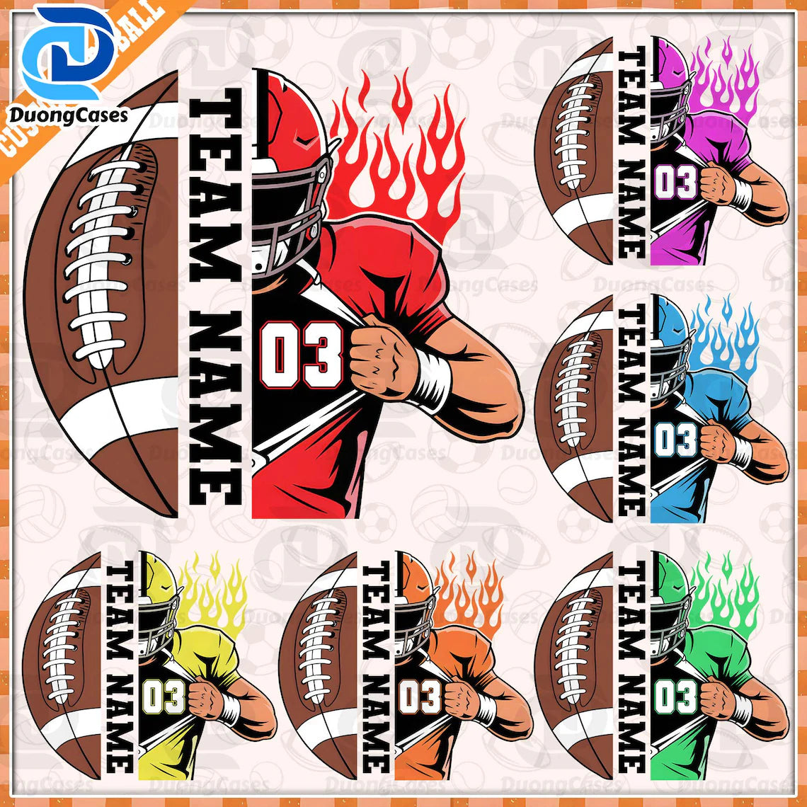 Custom Football Apparel