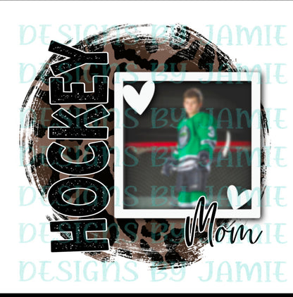 Hockey Mom Custom Picture Apparel