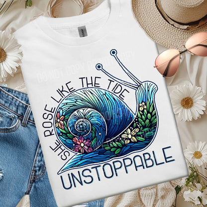 She Rose Like the Tide Unstoppable