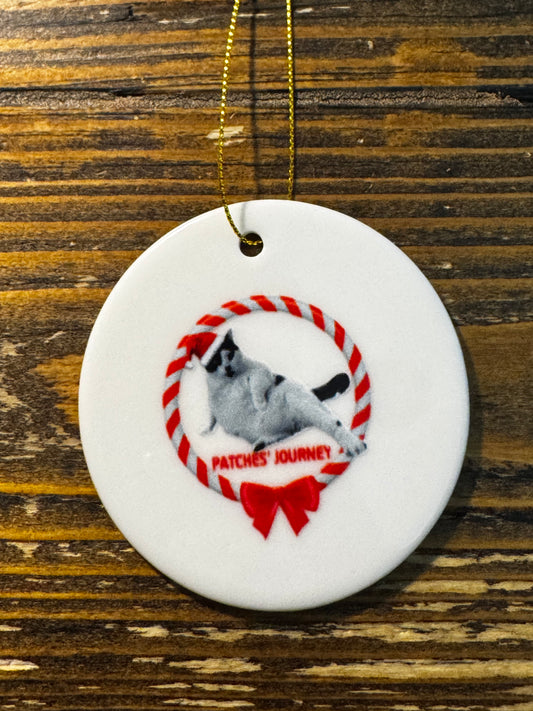 Patches' Journey Ceramic Ornament - GQ Pose