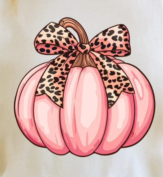 Pink Leopard Pumpkin