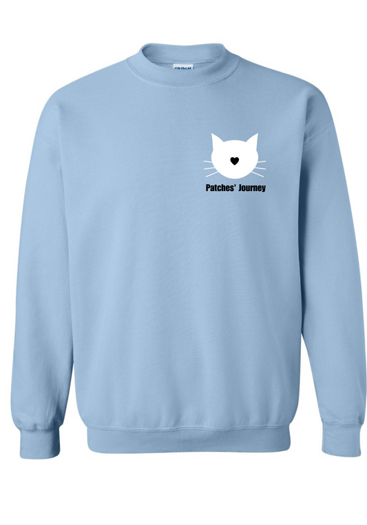 Patches' Journey Kitty Logo Sweatshirt/Hoodie