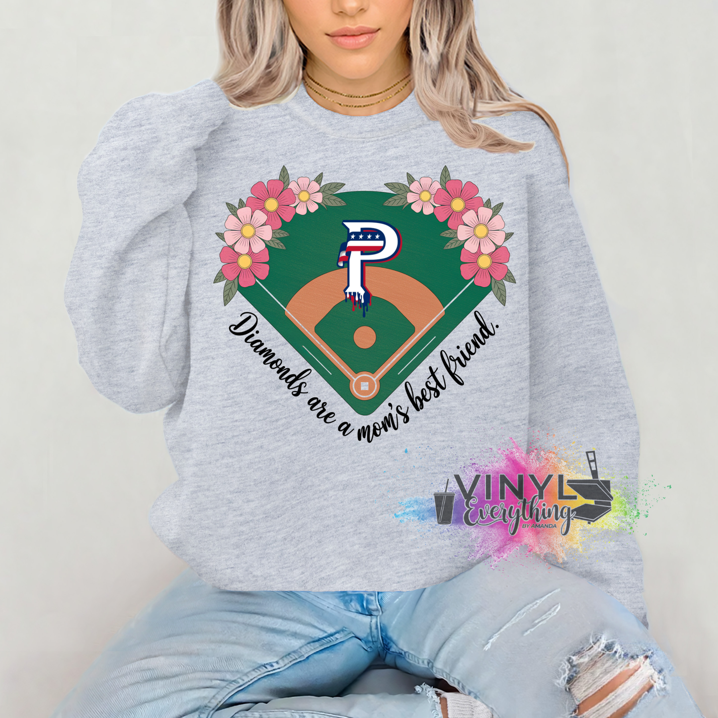 Diamonds are a Mom's Best Friend Crewneck/Hoodie