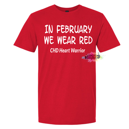 In February We Wear Red