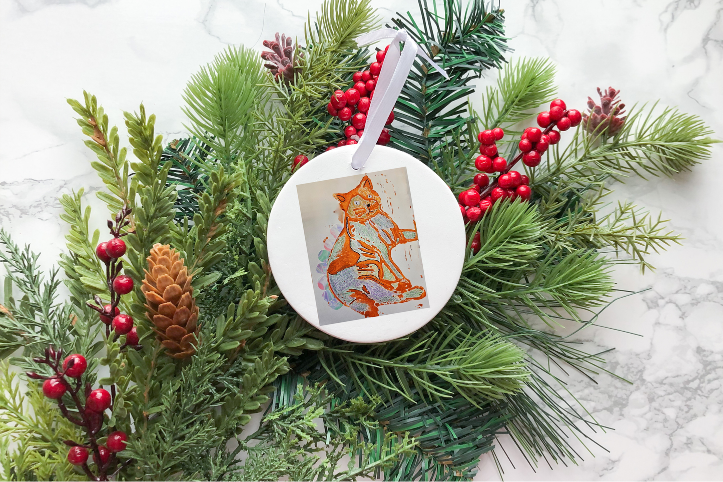 Patches' Collaborative Journey Ceramic Ornament (3 Designs)