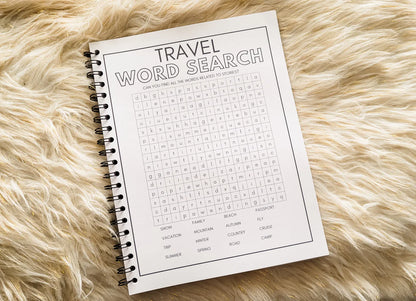 Kids Travel Planner Log