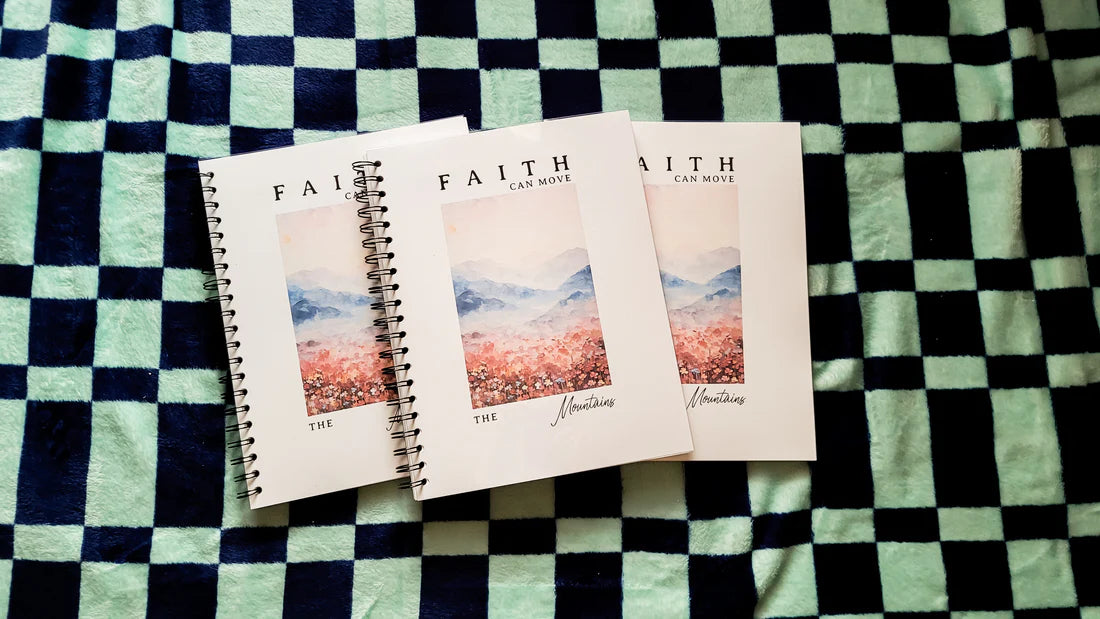 Faith Can Move Mountains Notebook