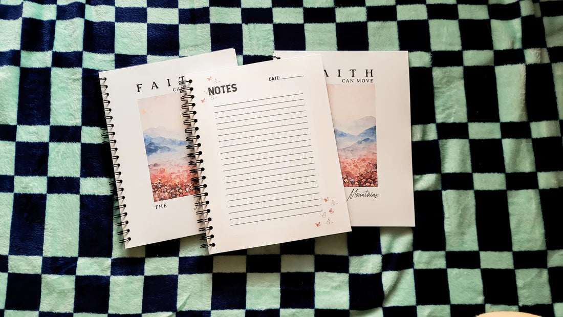 Faith Can Move Mountains Notebook