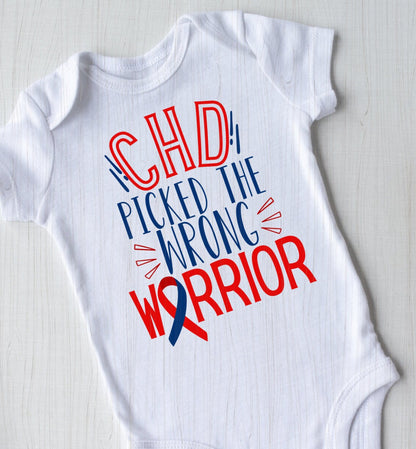 CHD Picked the Wrong Warrior - All Sizes