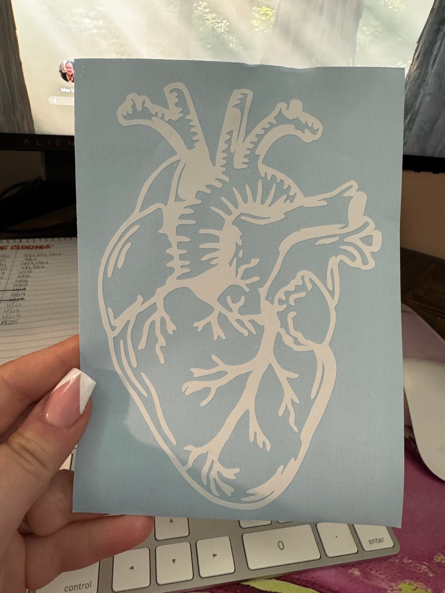 CHD Car Decal