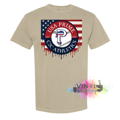 C2C Prime Drip Flag Tee