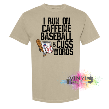 Baseball Cuss Words Tee