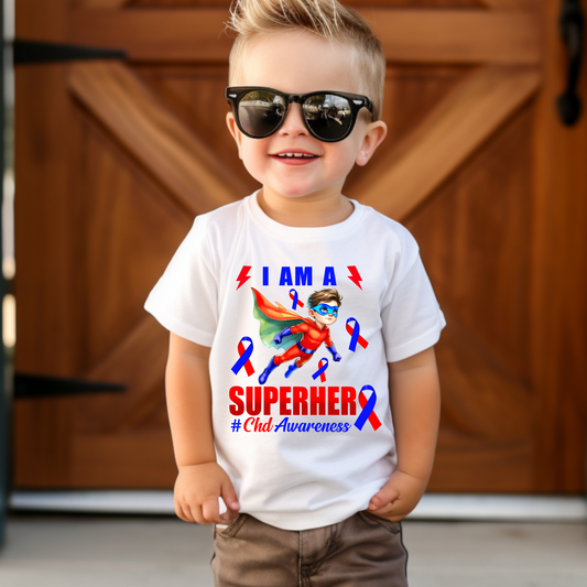 I am a CHD Super Hero - All Sizes