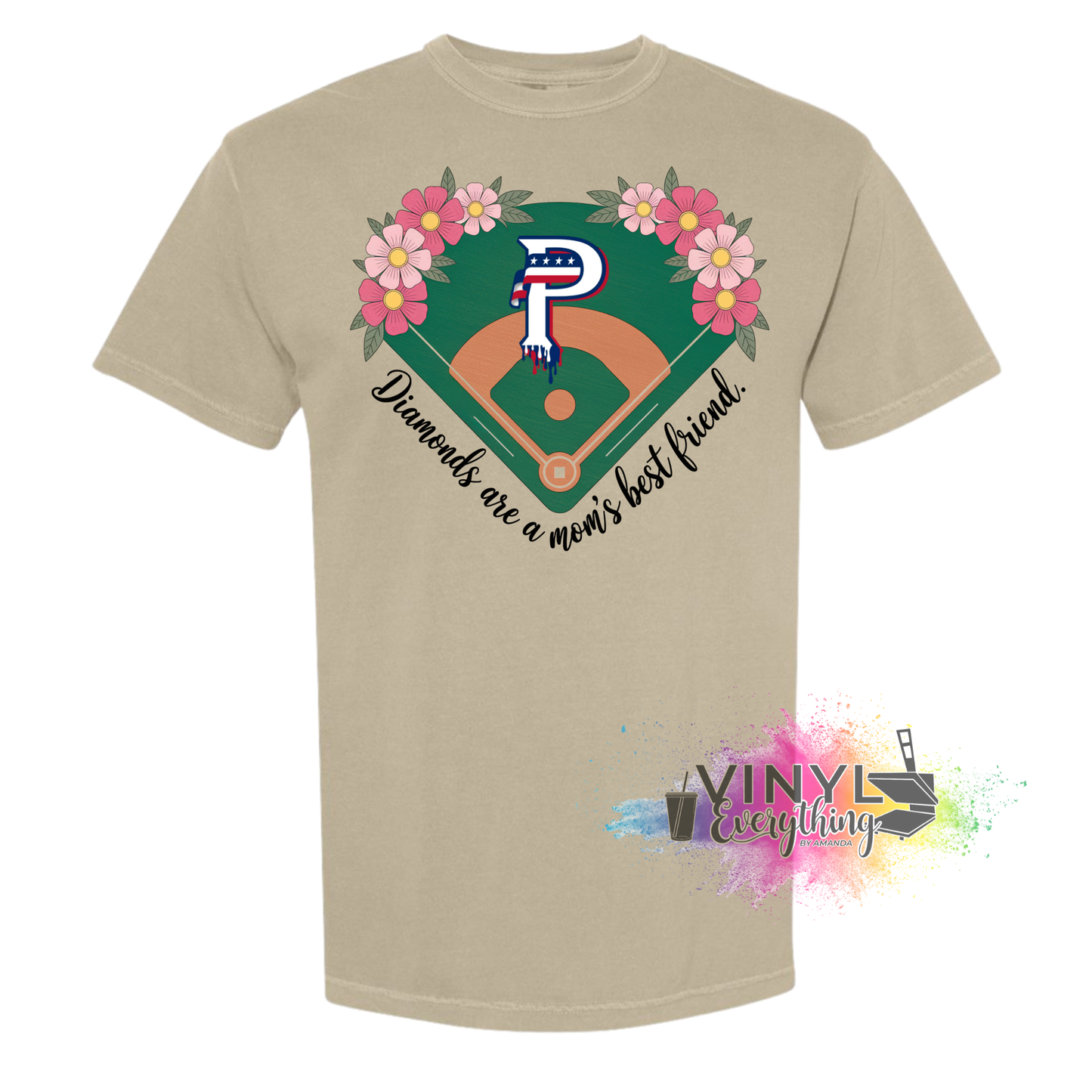 Diamonds are a Mom's Best Friend Tee