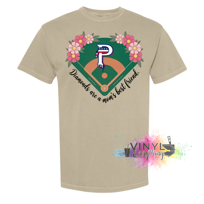 Diamonds are a Mom's Best Friend Tee
