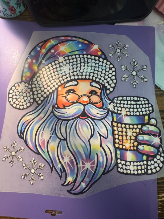 Santa Rhinestone