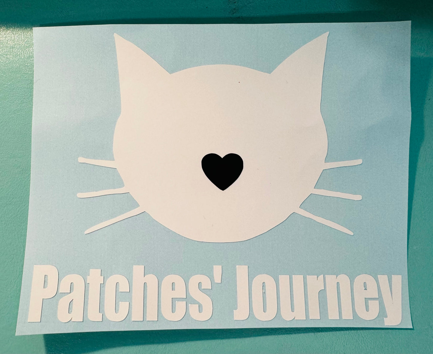 Patches’ Journey Car Decal 3” READY TO SHIP (FREE SHIPPING)