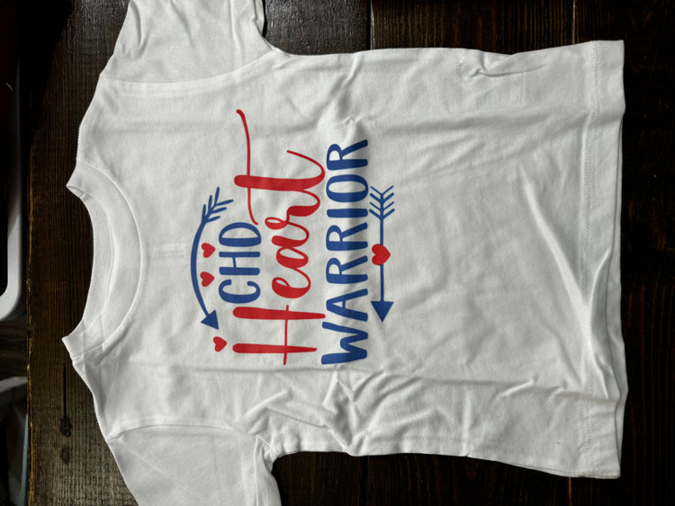 CHD Heart Warrior - Size 2T