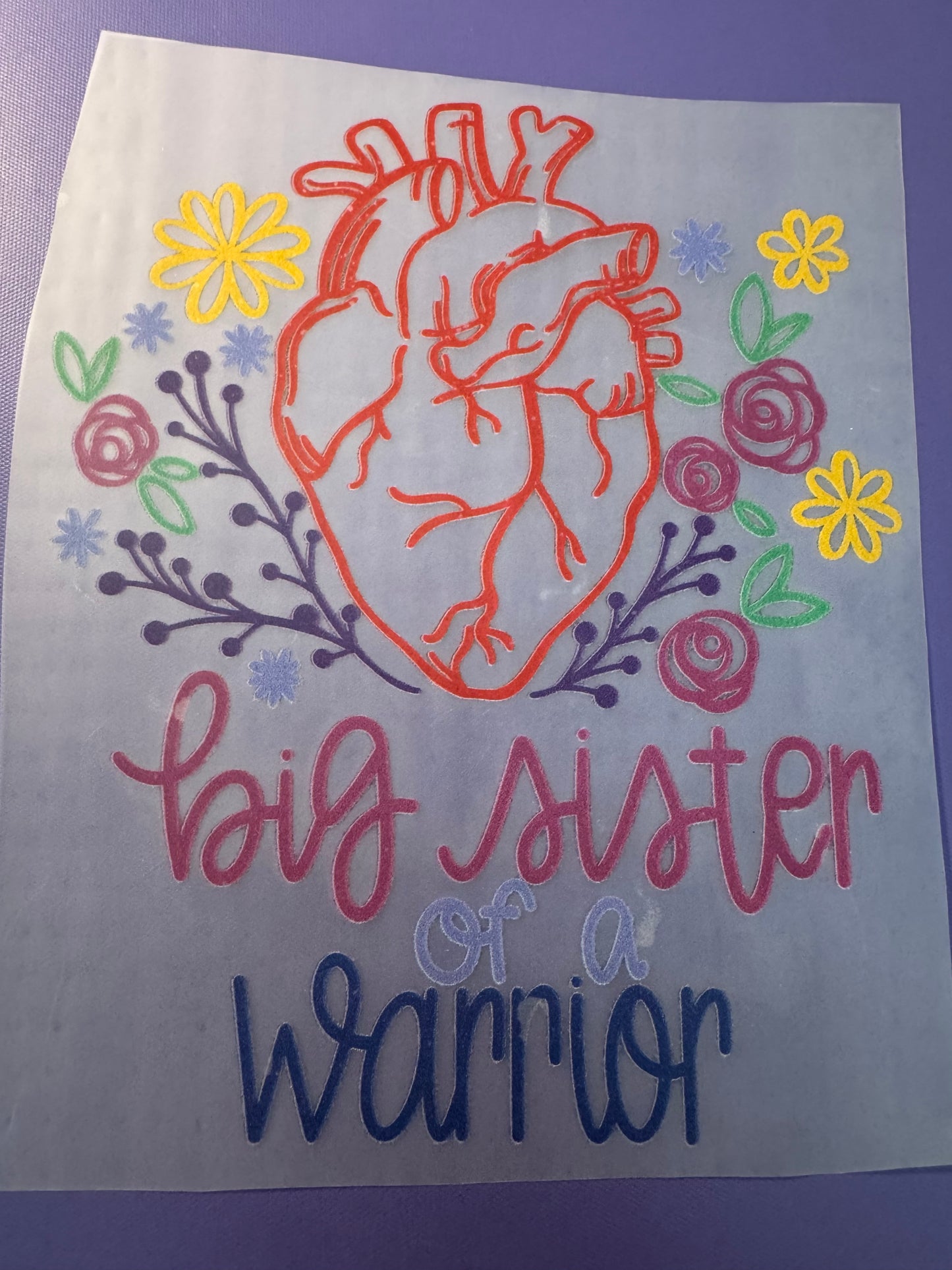 Toddler: Big Sister Of a Warrior