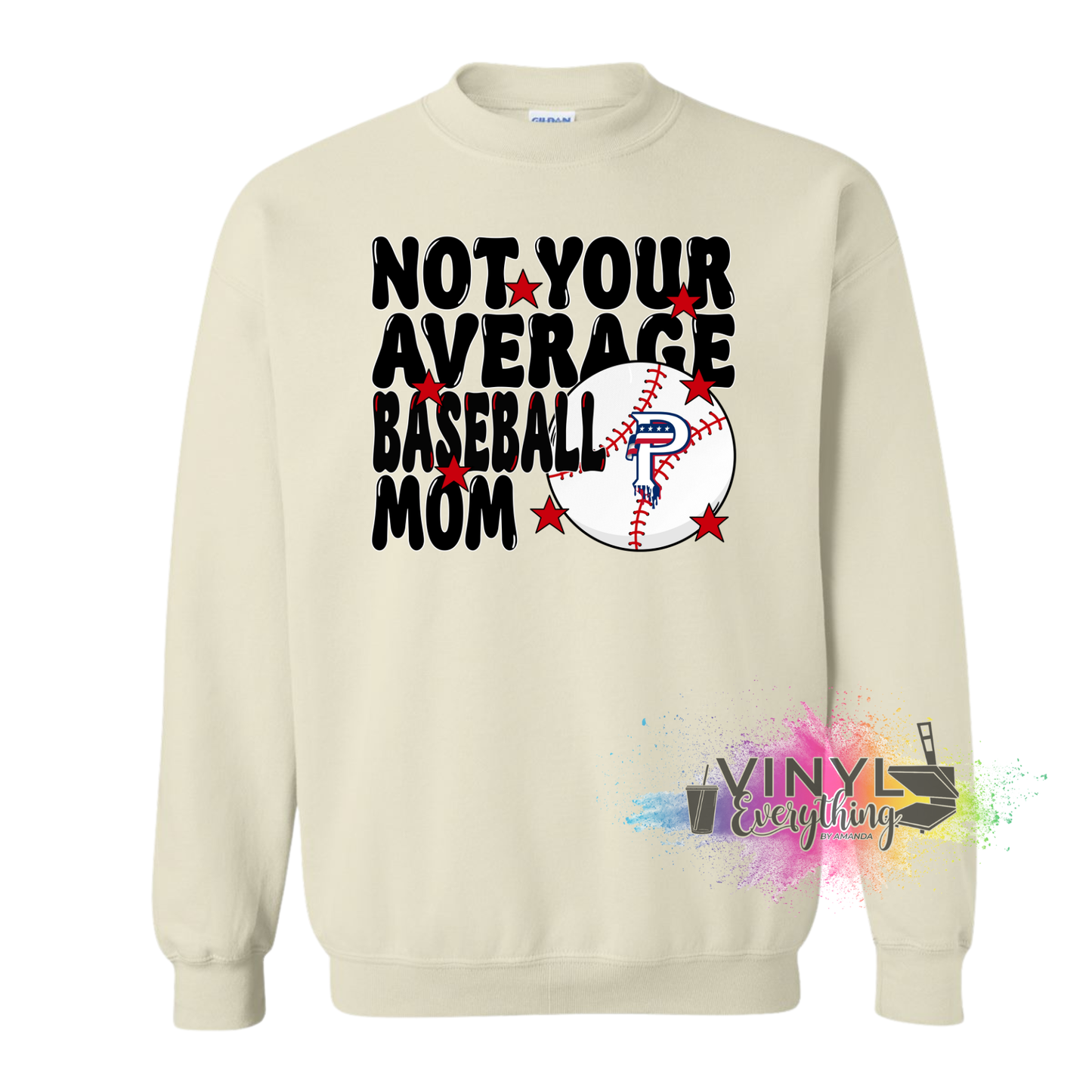 Not Your Average Prime Baseball Mom Sweatshirt/Hoodie