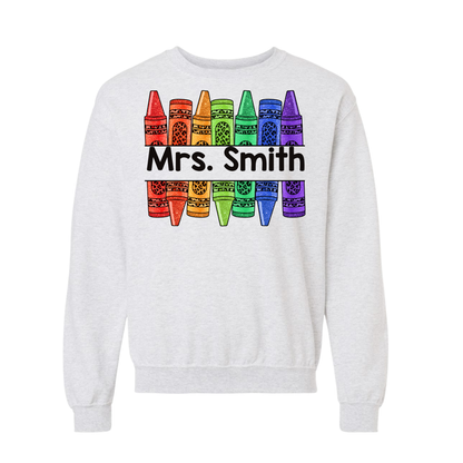 Customer Teacher Apparel - Crayons