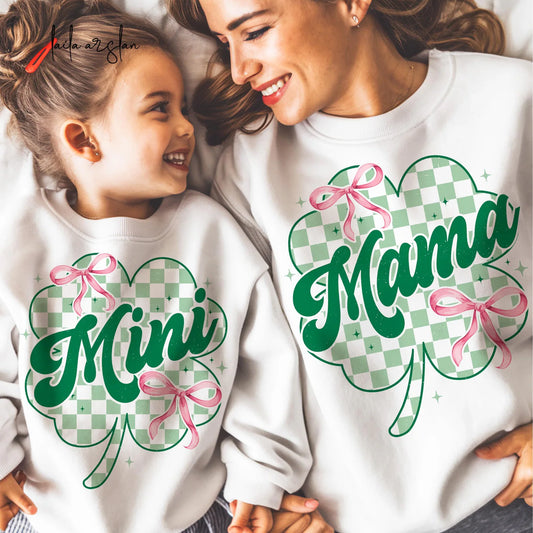 Mama and Mini Shamrock Set