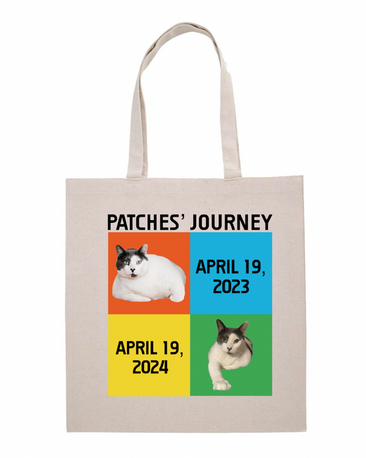 Patches' Journey Anniversary Totebag