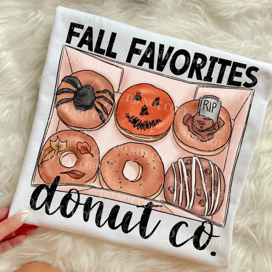 Fall Favorites Donut Co